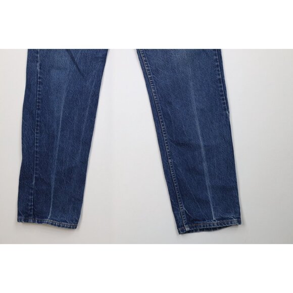 Vintage 80s Levis 505xx Mens 36x32 Distressed Regular Straight Leg Jeans USA - Picture 4 of 14